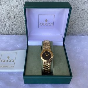 1990’s Gucci Vintage 3300L Ladies Watch Gold Tone Great Condition